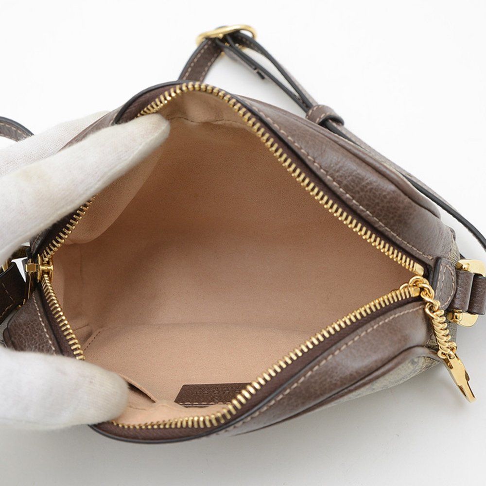 GUCCI Authentic Brown Shoulder Bag - Picture 5 of 9